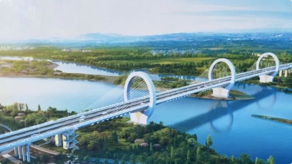2.新疆伊犁河三桥项目效果图