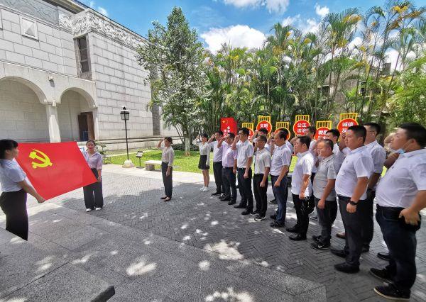 中铁七局武汉公司华南区域指挥部举办党史学习教育活动