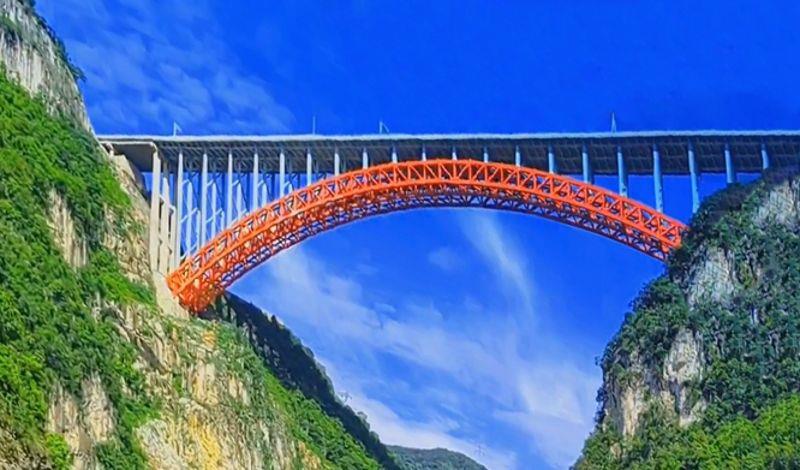 1.宜昭高速白水江特大桥