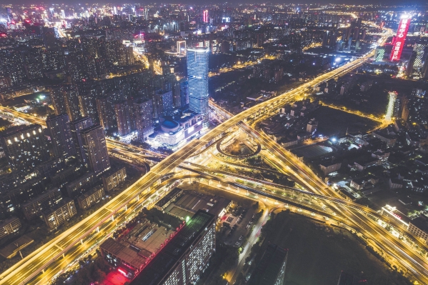 金寨路快速化改造项目建成通车_副本
